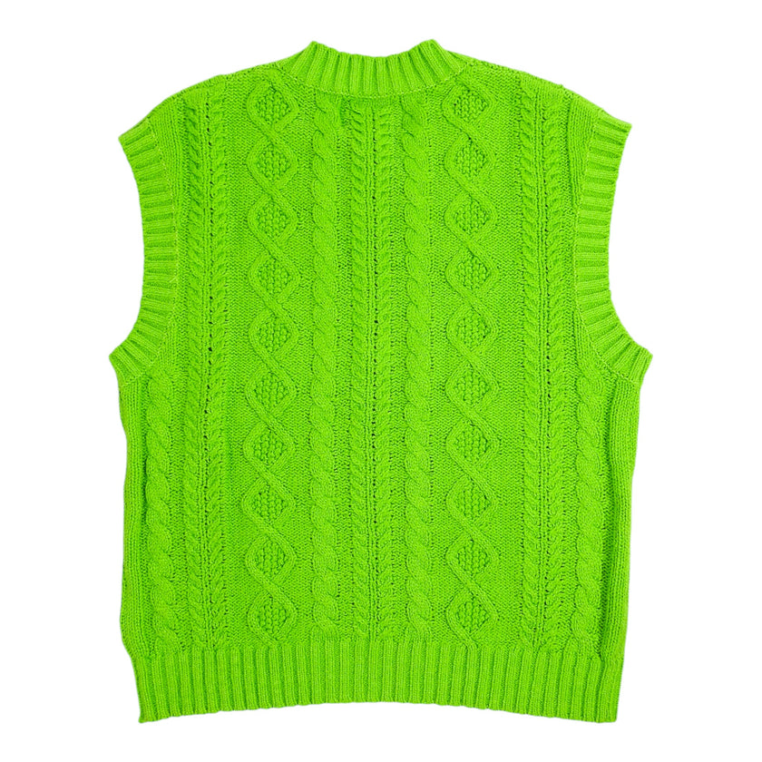 NN07 Cableknit Vest Size Large