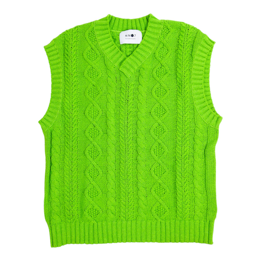 NN07 Cableknit Vest Size Large
