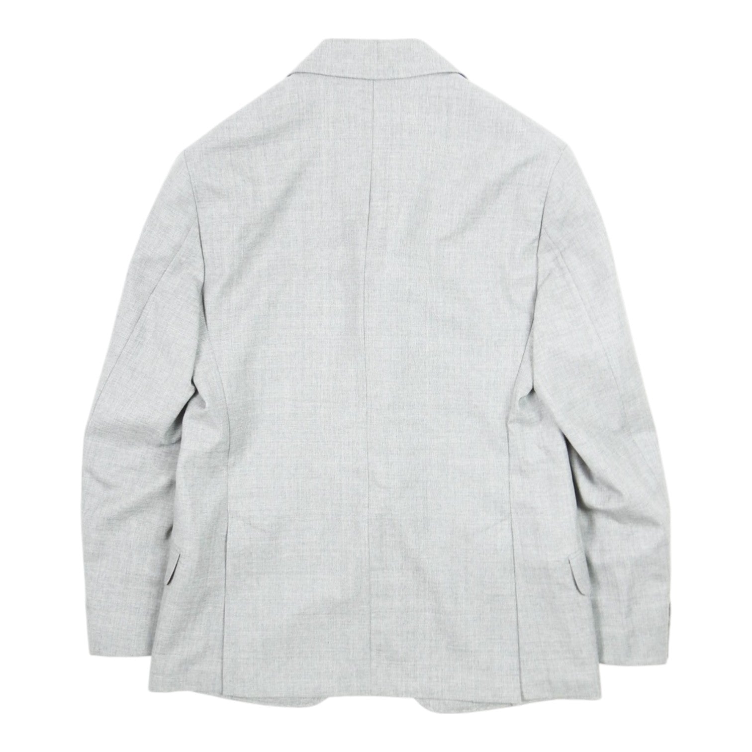 Brunello Cucinelli Grey Wool Blazer Size 48