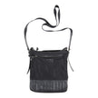 John Varvatos Nylon/Leather Side Bag