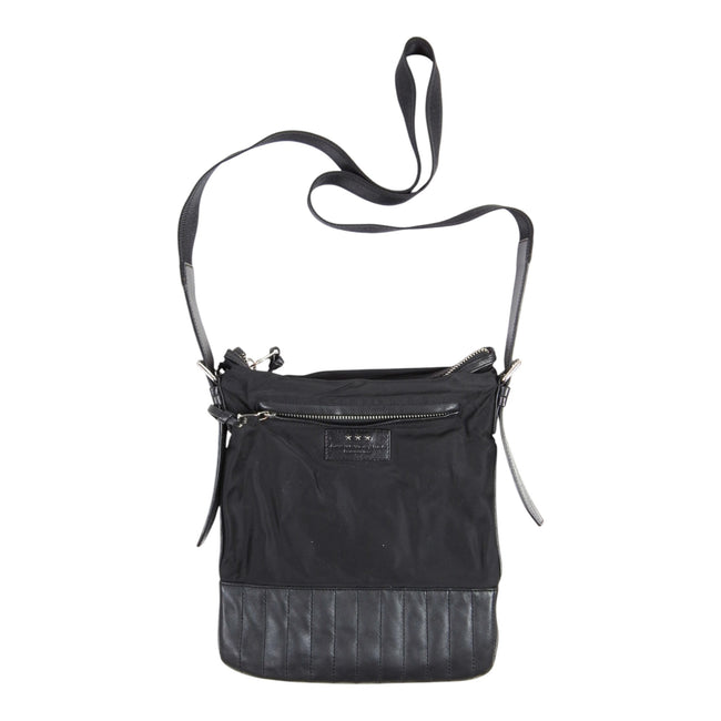 John Varvatos Nylon/Leather Side Bag