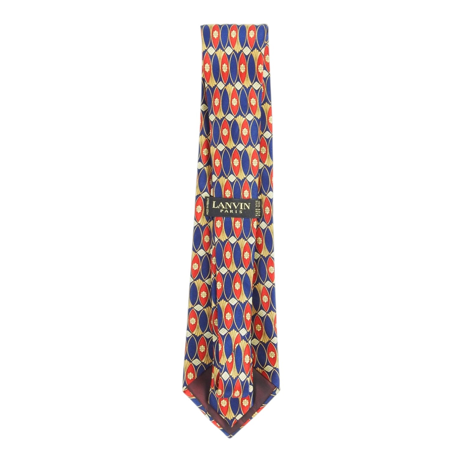 Lanvin Oval Pattern Tie