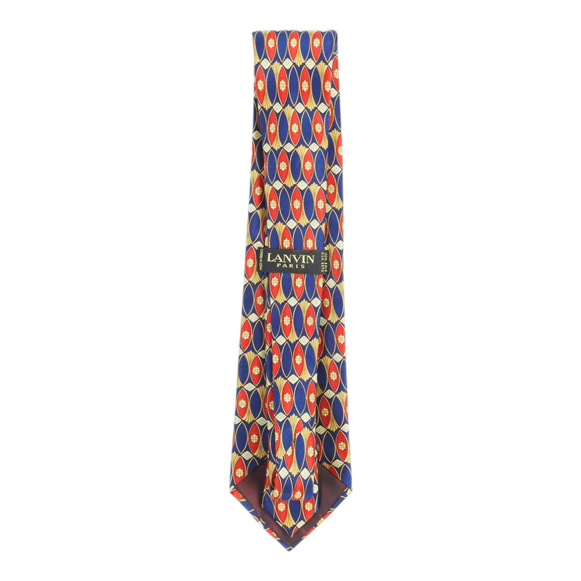 Lanvin Oval Pattern Tie