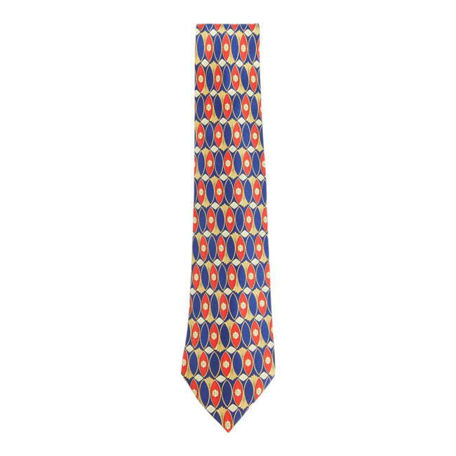 Lanvin Oval Pattern Tie