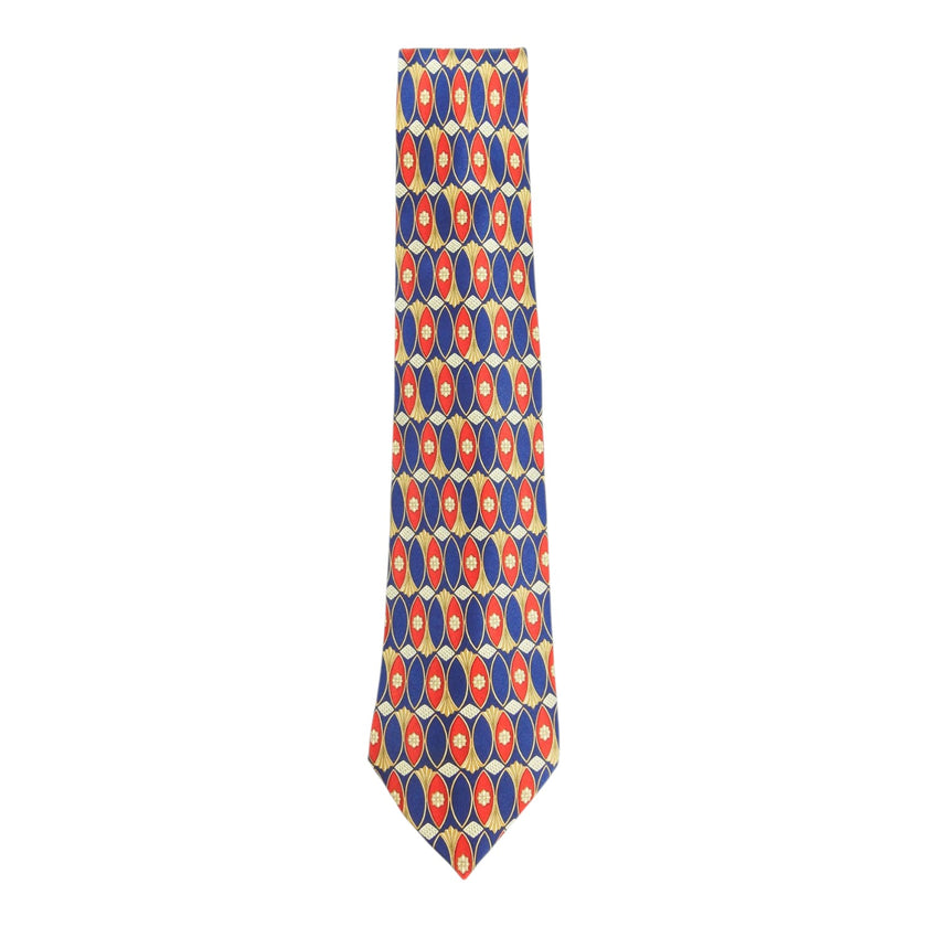 Lanvin Oval Pattern Tie