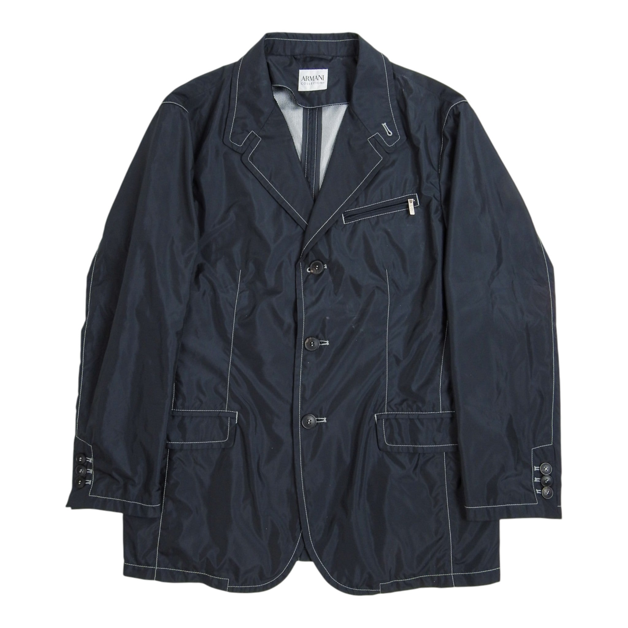 Armani Collezioni Nylon Blazer Size 54
