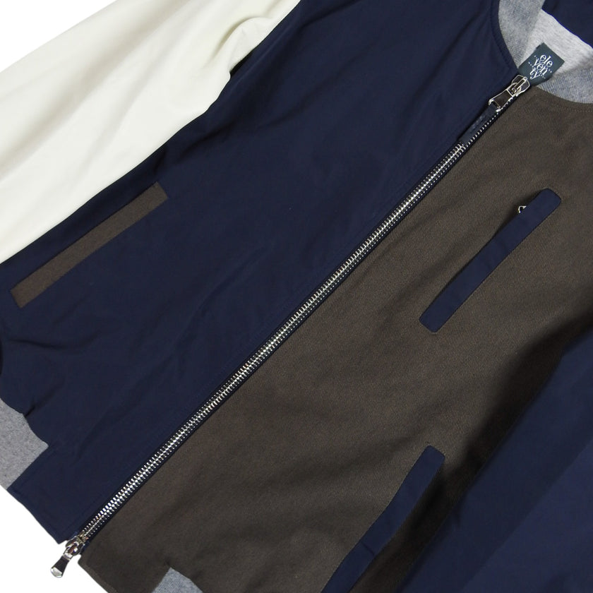 Eleventy Colour Block Bomber Size 50
