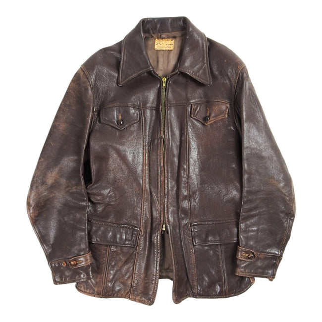 Vintage 1940s Goatskin Jacket