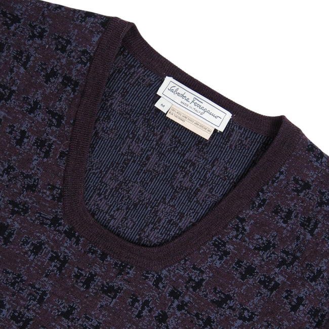 Salvatore Ferragamo Patterned Sweater Size Medium