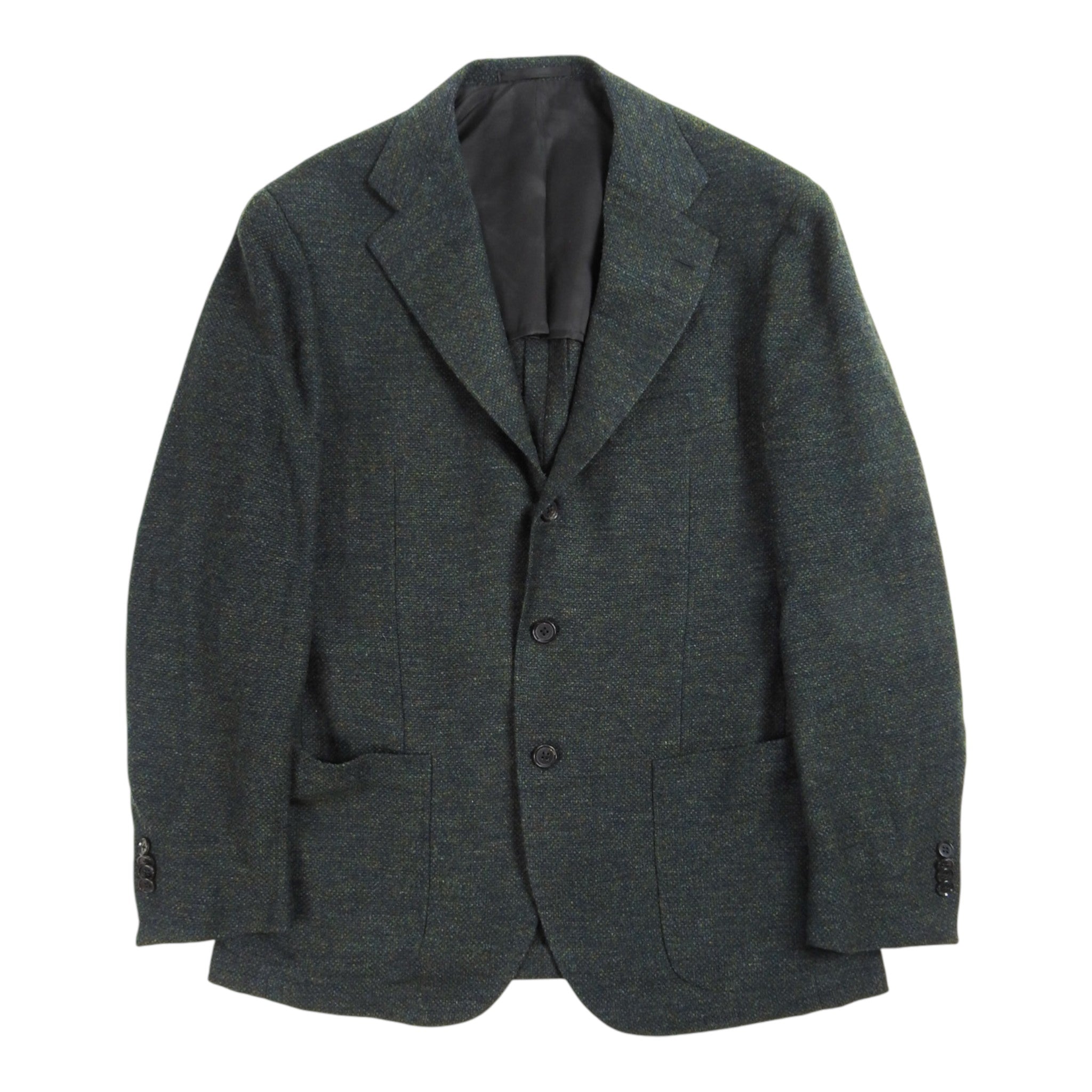 The Armoury Model 3 Green Wool Blazer Size 48