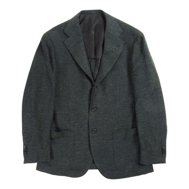 The Armoury Model 3 Green Wool Blazer Size 48