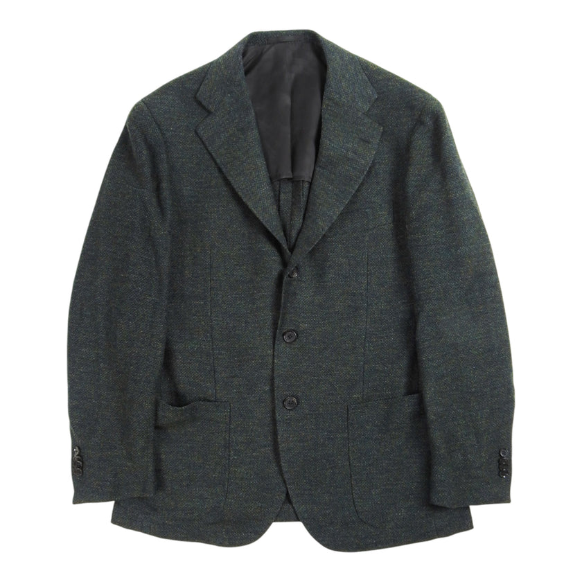 The Armoury Model 3 Green Wool Blazer Size 48