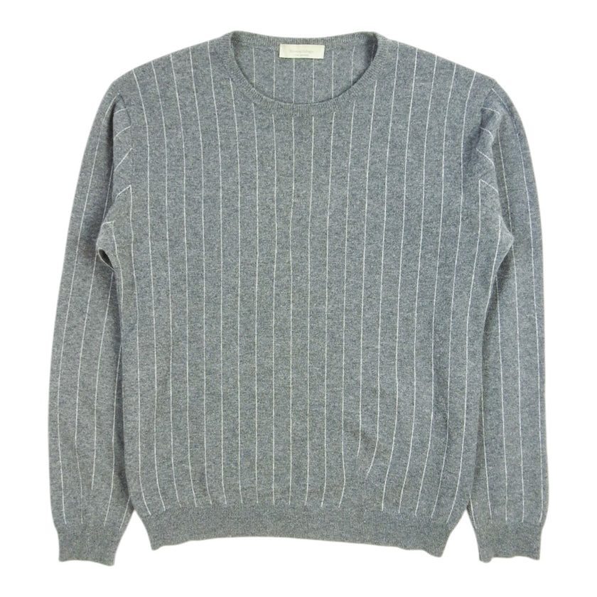 Ermenegildo Zegna Pure Cashmere Stripe Sweater Size 56