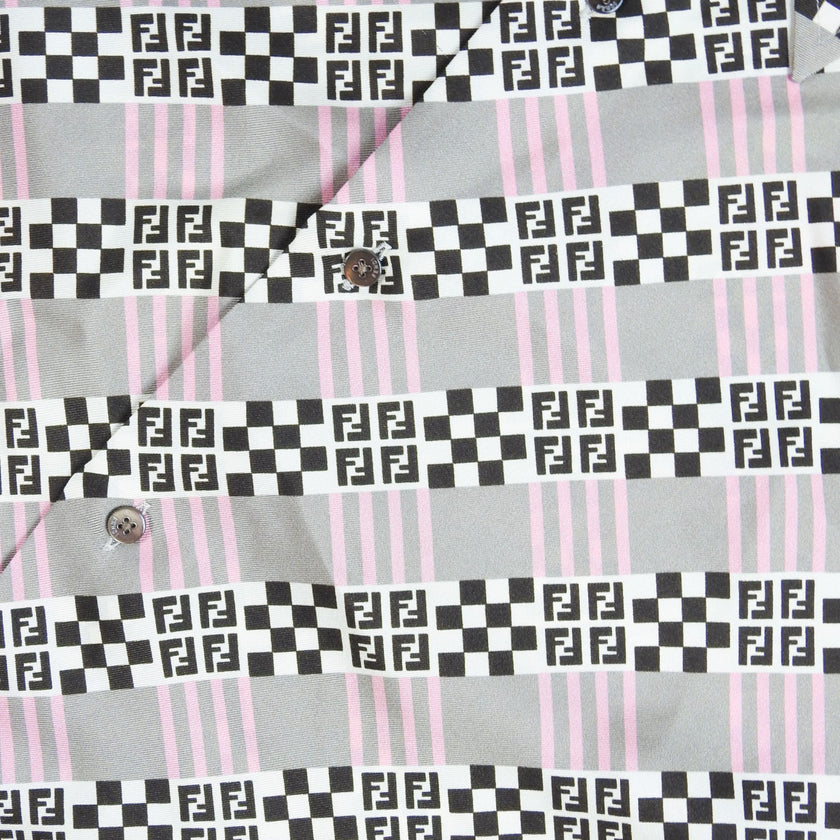 Fendi Silk SS Shirt Size 41