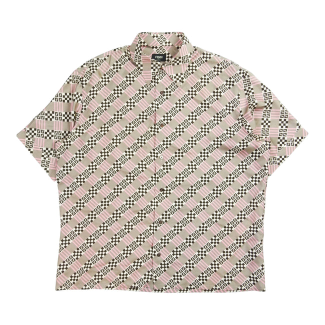 Fendi Silk SS Shirt Size 41
