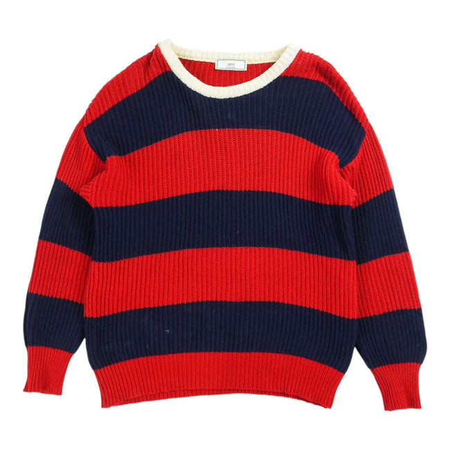 AMI Paris Striped Sweater Size Large