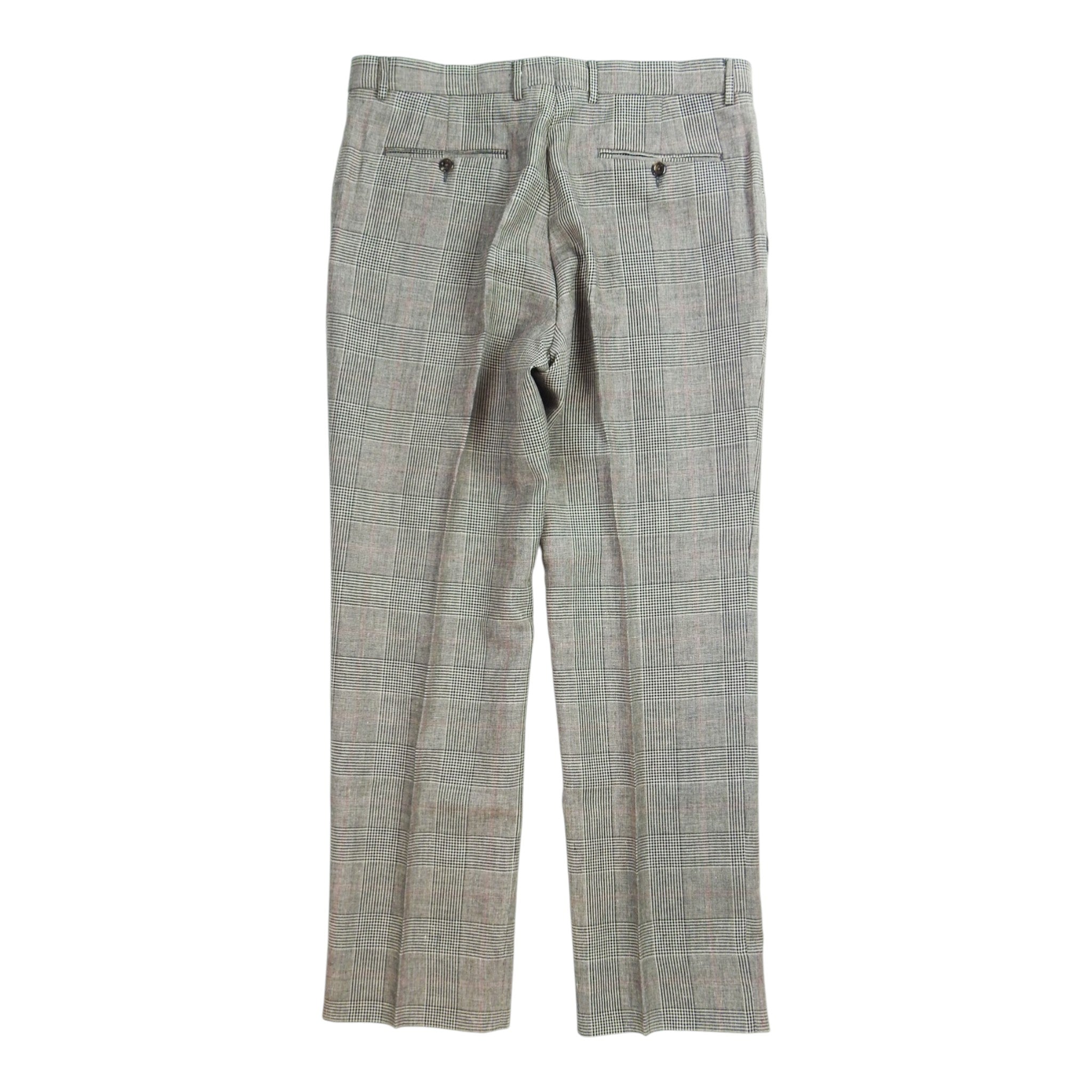 Gucci Plaid Trousers Size 52