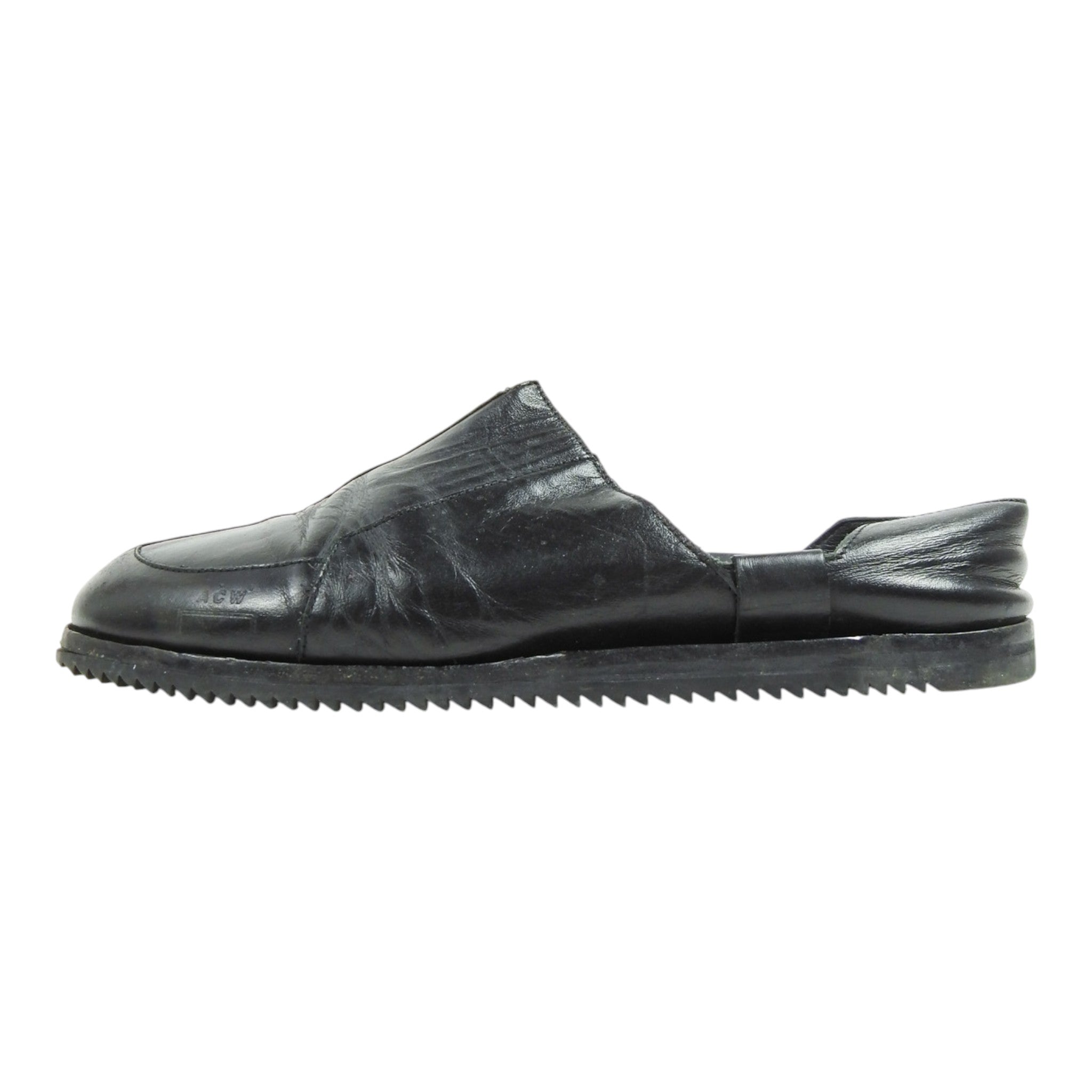 A-Cold-Wall Leather Slip-Ons Size 44