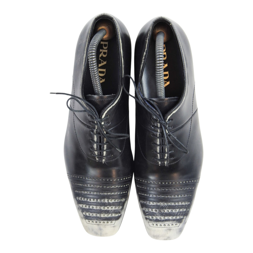 Prada Distressed Oxfords Size 8