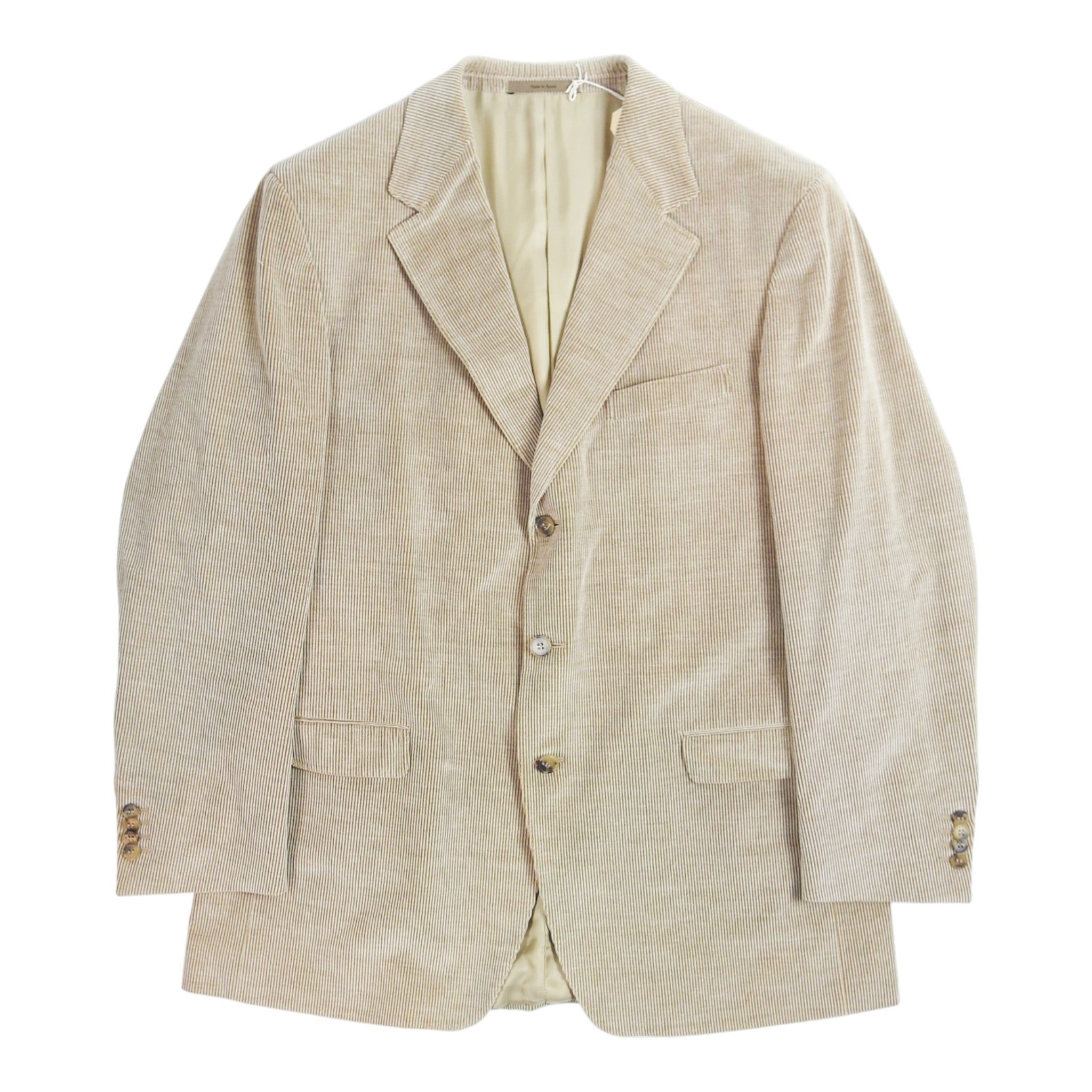 Ermengildo Zegna Corduroy 2 Piece Suit Size 56
