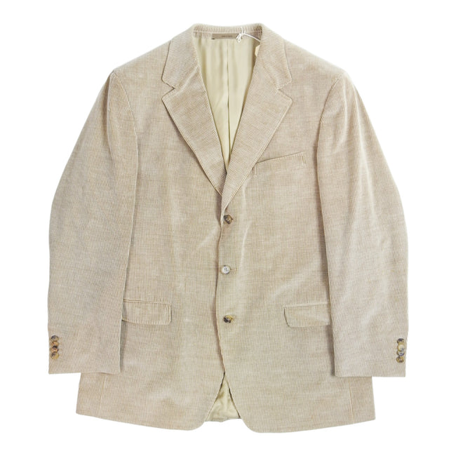Ermengildo Zegna Corduroy 2 Piece Suit Size 56