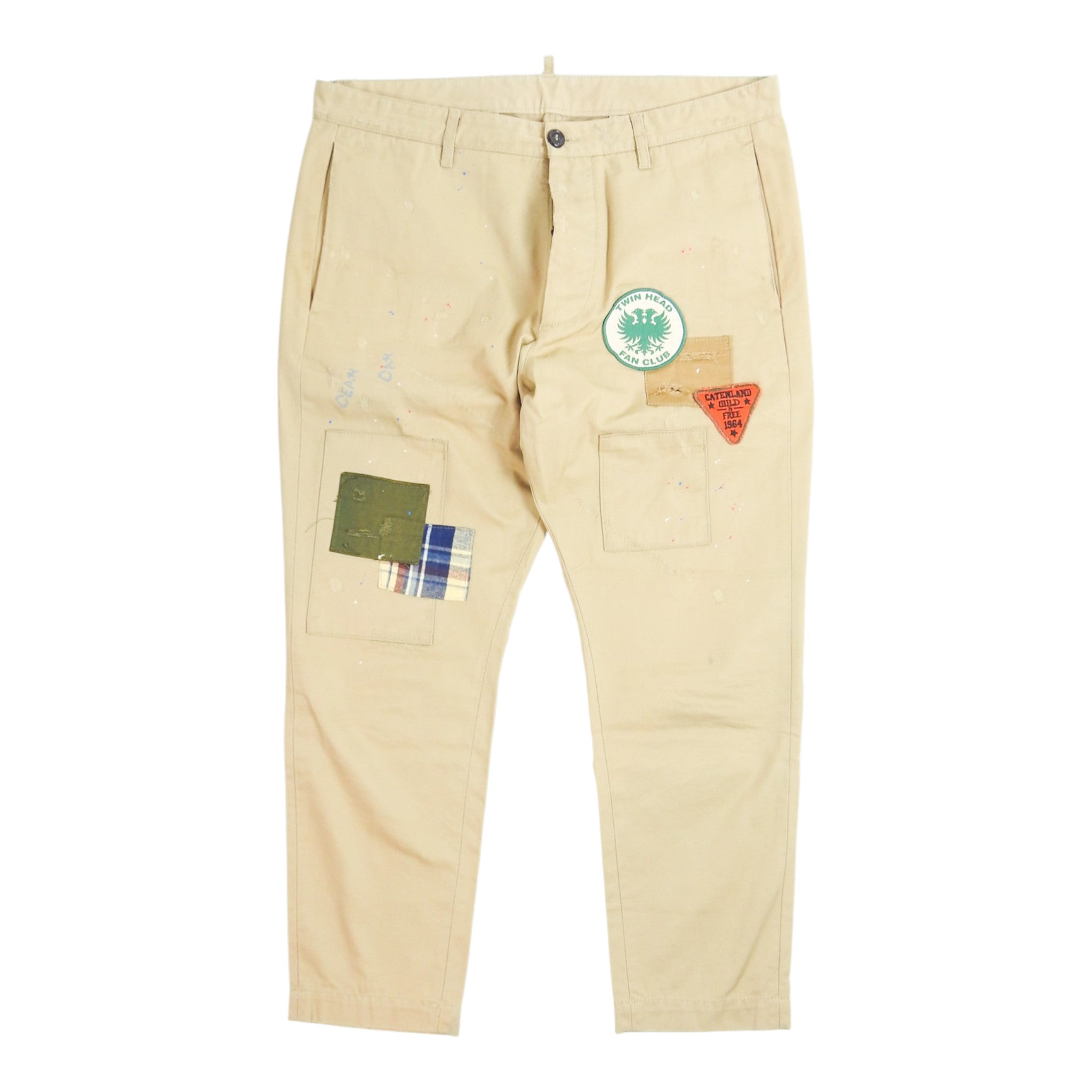 DSquared2 Patch Chinos Size 48