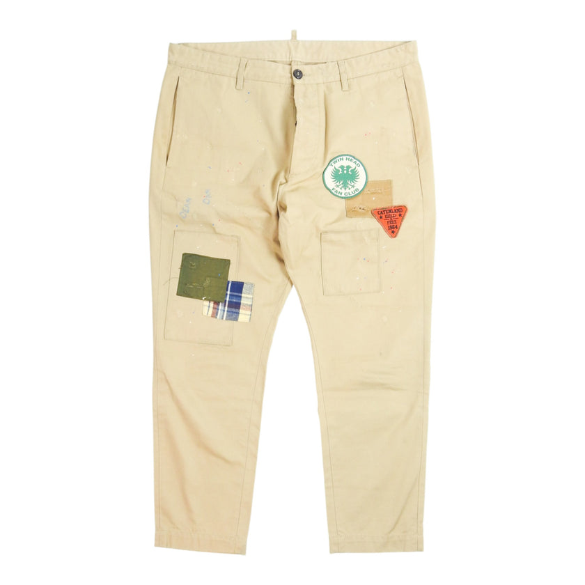 DSquared2 Patch Chinos Size 48