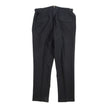 The Gigi Pleated Black Wool Pants Size 52