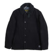 Barbour Deck Black Jacket Size Medium