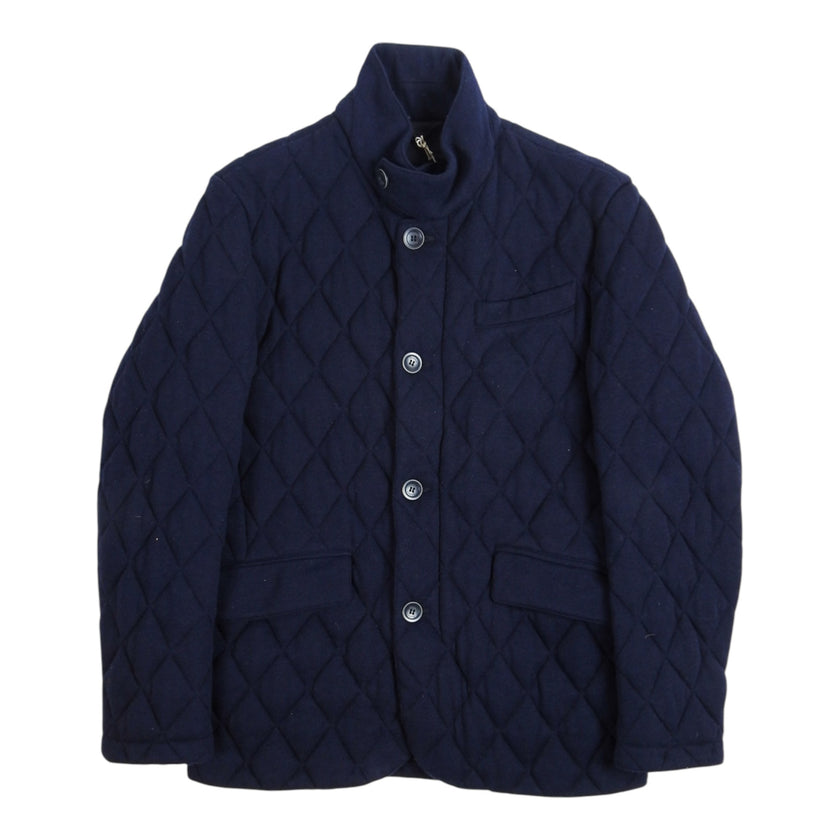 Herno Quilted Wool Jacket Size Medium