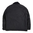 Barbour Keadby Black Waxed Size Medium