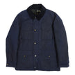 Barbour Teddon Navy Waxed Jacket Size Medium