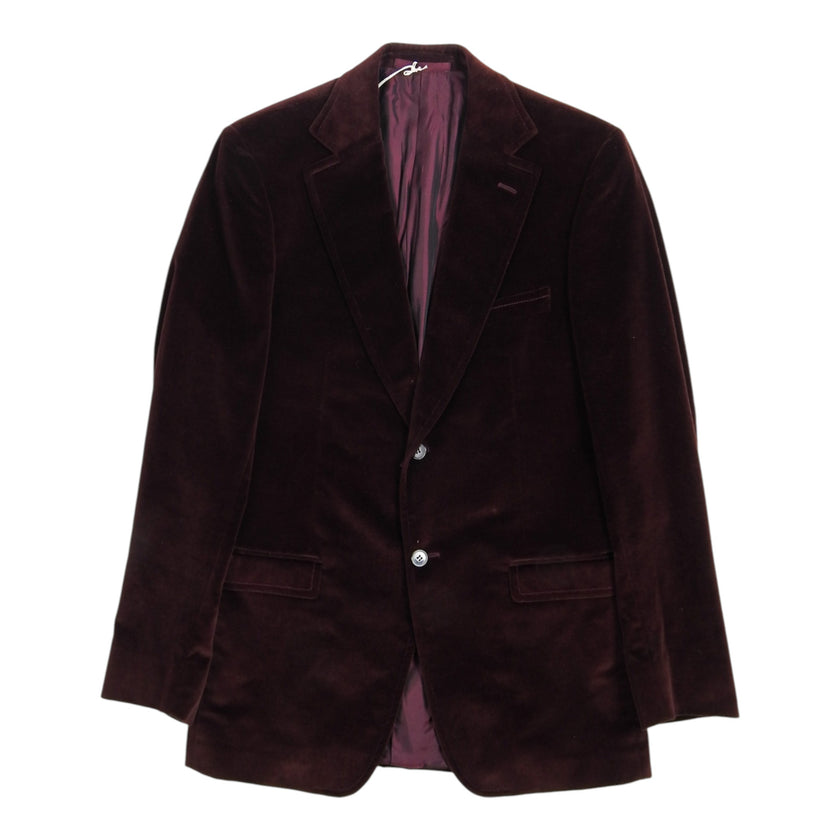 Z Zegna Velvet Blazer Size 50L