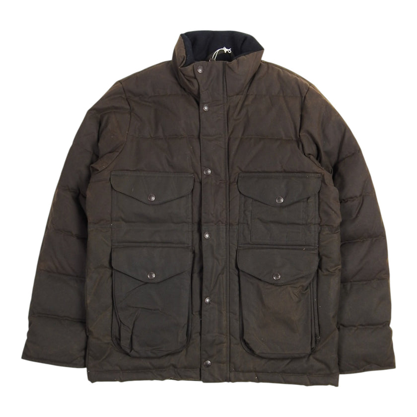 Filson Waxed Puffer Size Small