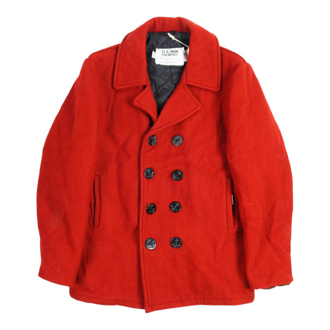 Schott US 740N Red Peacoat Size 38