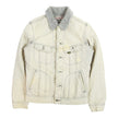 Lee Storm Riders Bleached Sherpa Trucker Size Medium