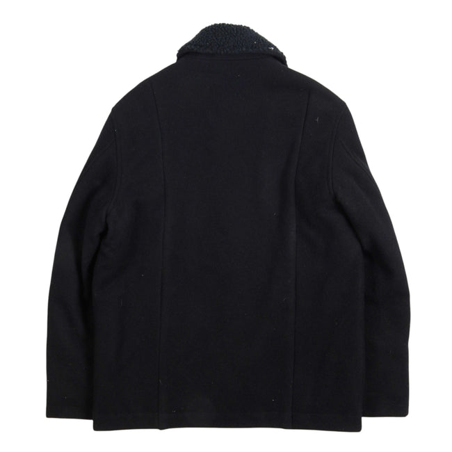 Barbour Deck Black Jacket Size Medium
