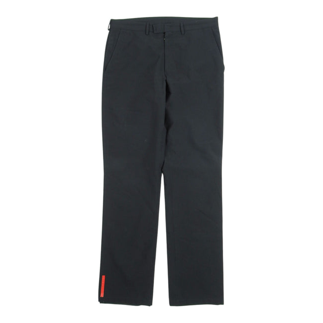 Prada Black Goretex Trousers Size 50