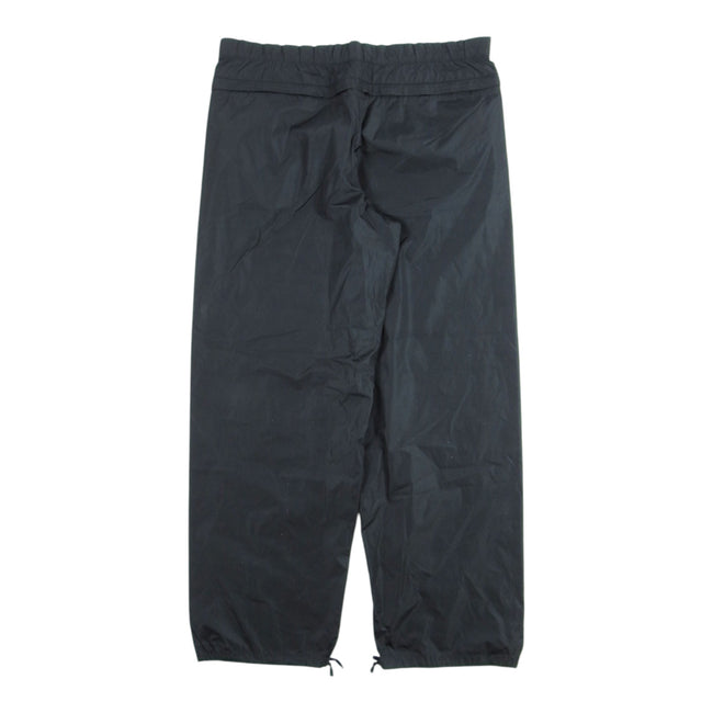 Prada Black Drawstring Nylon Pants Size 48