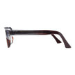 Cutler & Gross Grey/Brown Ombre Aviator Glasses