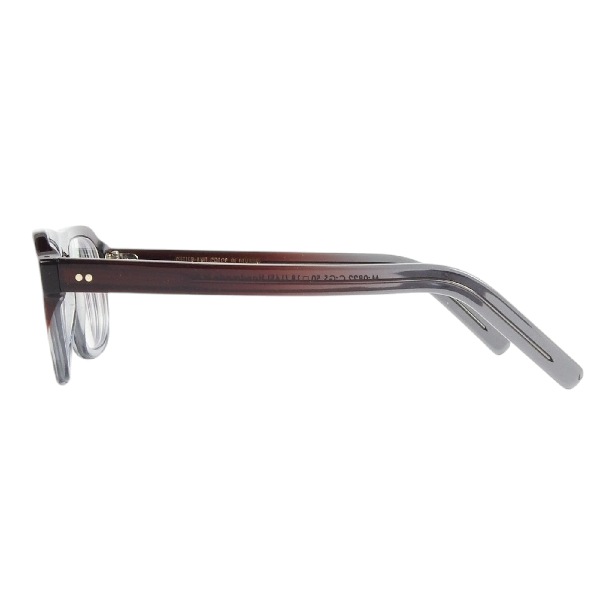 Cutler & Gross Brown/Grey Ombre Glasses