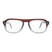 Cutler & Gross Brown/Grey Ombre Glasses