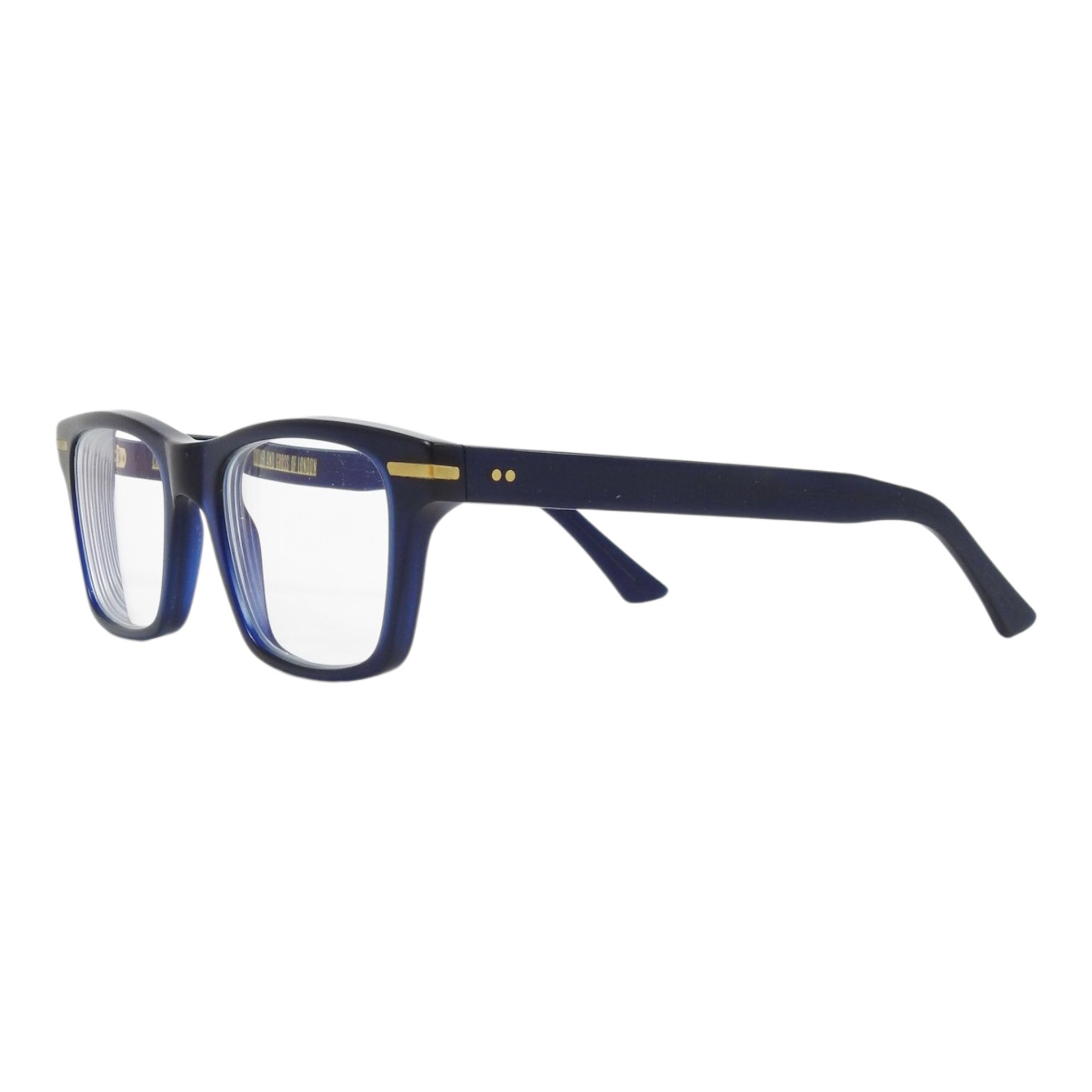 Cutler & Gross Matte Blue Glasses