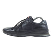 Prada Black Square Toe Sneakers Size 8.5