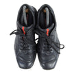 Prada Black Square Toe Sneakers Size 8.5