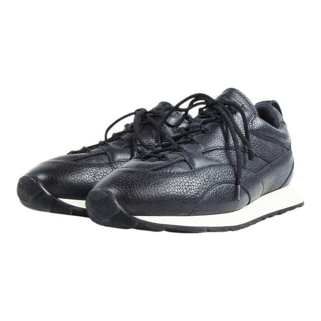 Giorgio Armani Pebbled Leather Sneakers Size 8.5