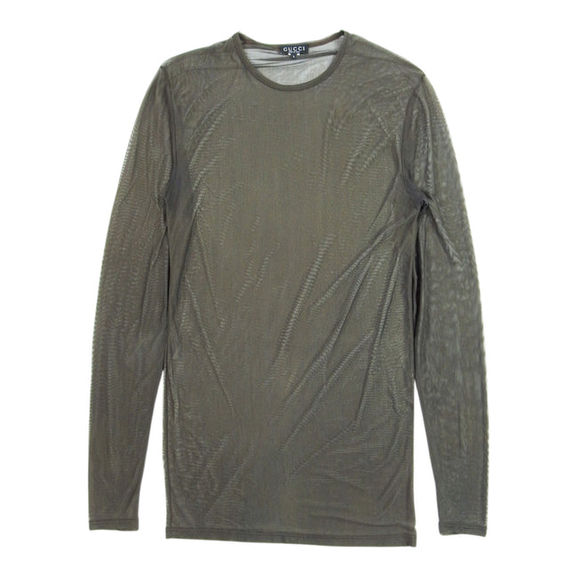 Gucci by Tom Ford Sheer LS Shirt Size Large