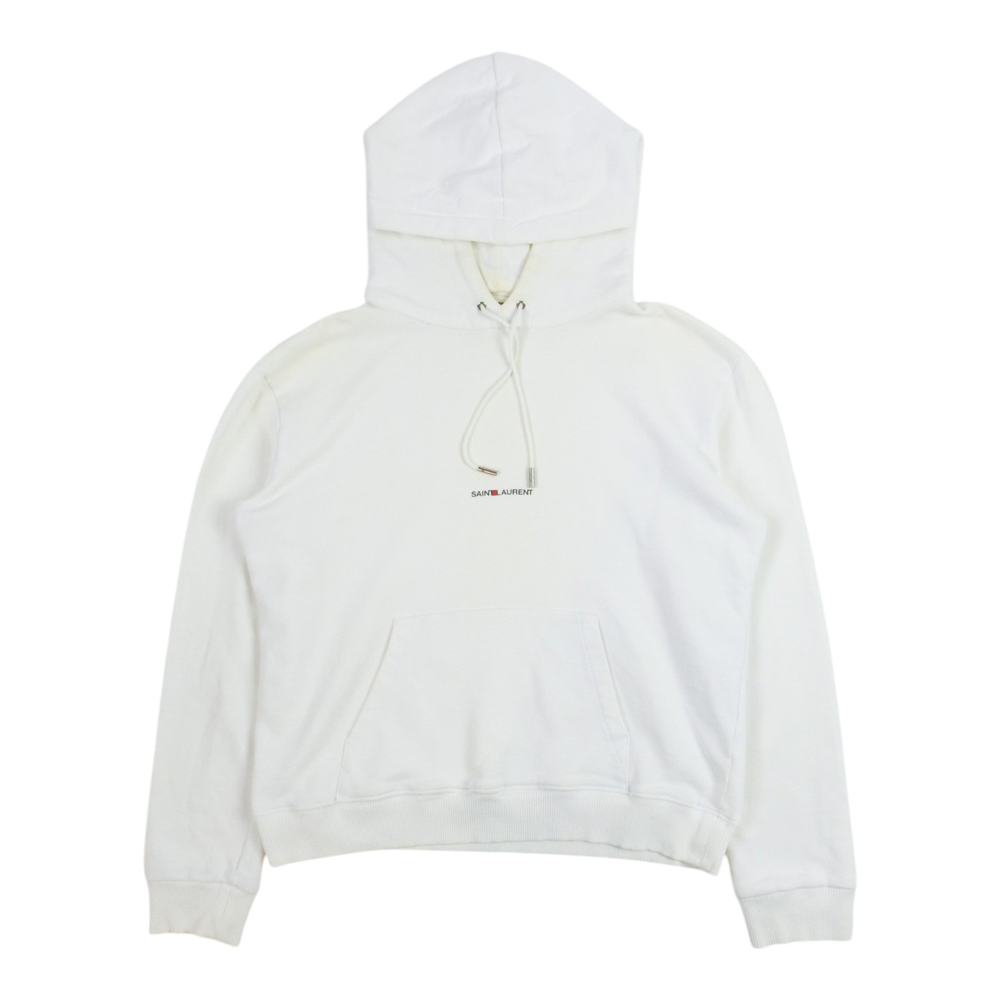 Saint Laurent Logo Hoodie Size Medium