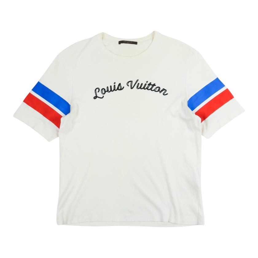 Louis Vuitton Embroidered Logo T-Shirt Size Medium