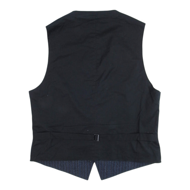 John Varvatos Striped Waistcoat Size 52